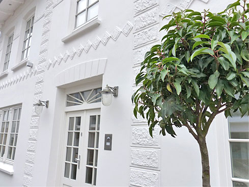 Hauseingang Villa Grömitz