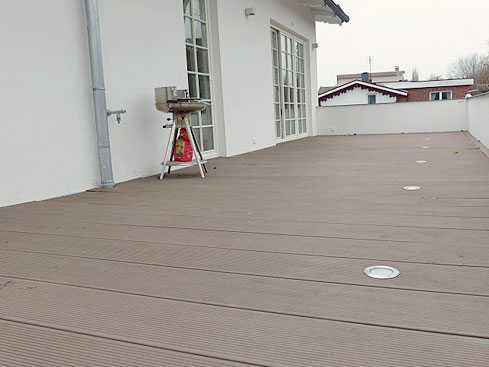 Terasse Villa Grömitz