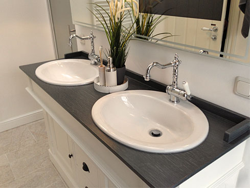 Wellness-Badezimmer Villa Grömitz