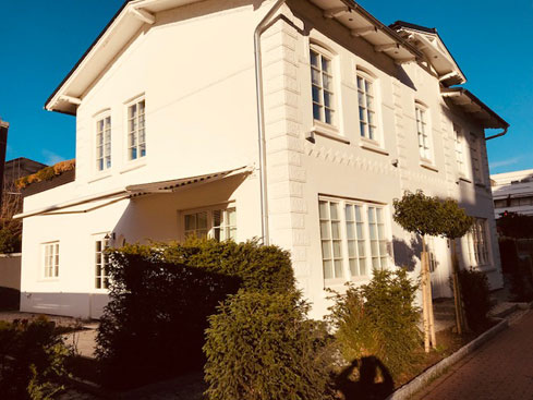 Eingang Ferienwohung EG links