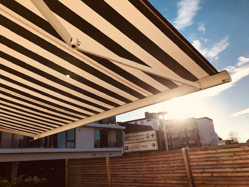 Blick aus Ferienwohnung EG links