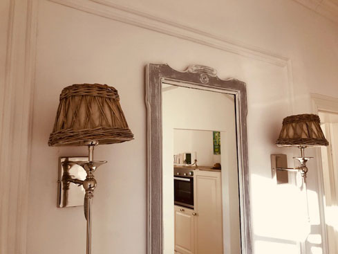 Blick in Ferienwohnung EG links